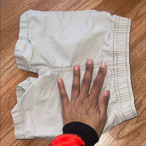 Kids Tan Drawstring Shorts - Picture 8 of 8